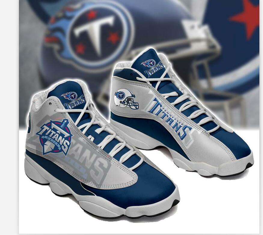 Women's Tennessee Titans Limited Edition JD13 Sneakers 005 Women's Tennessee Titans Limited Edition JD13 Sneakers 005